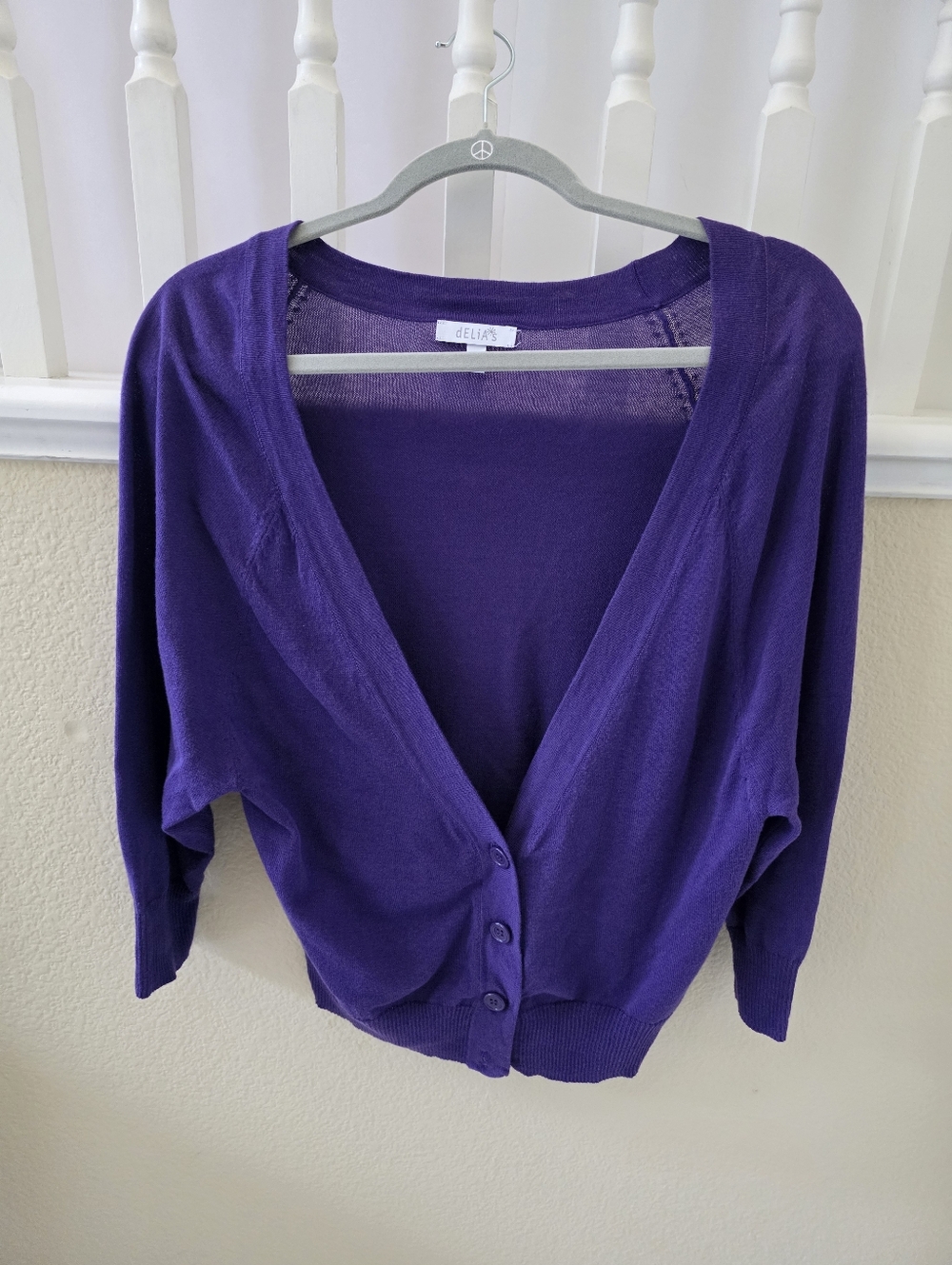 dELiA's Women's Cotton Cardigan